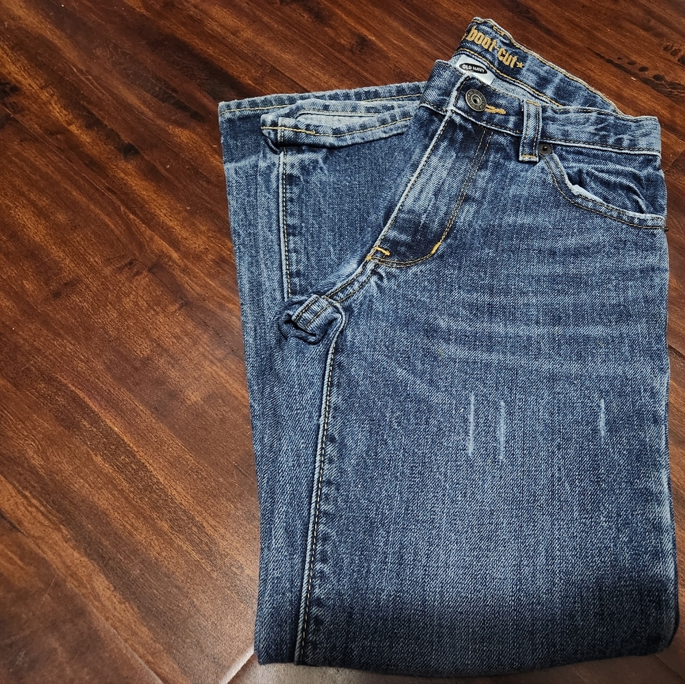 Old Navy Boot Cut Boy Jeans